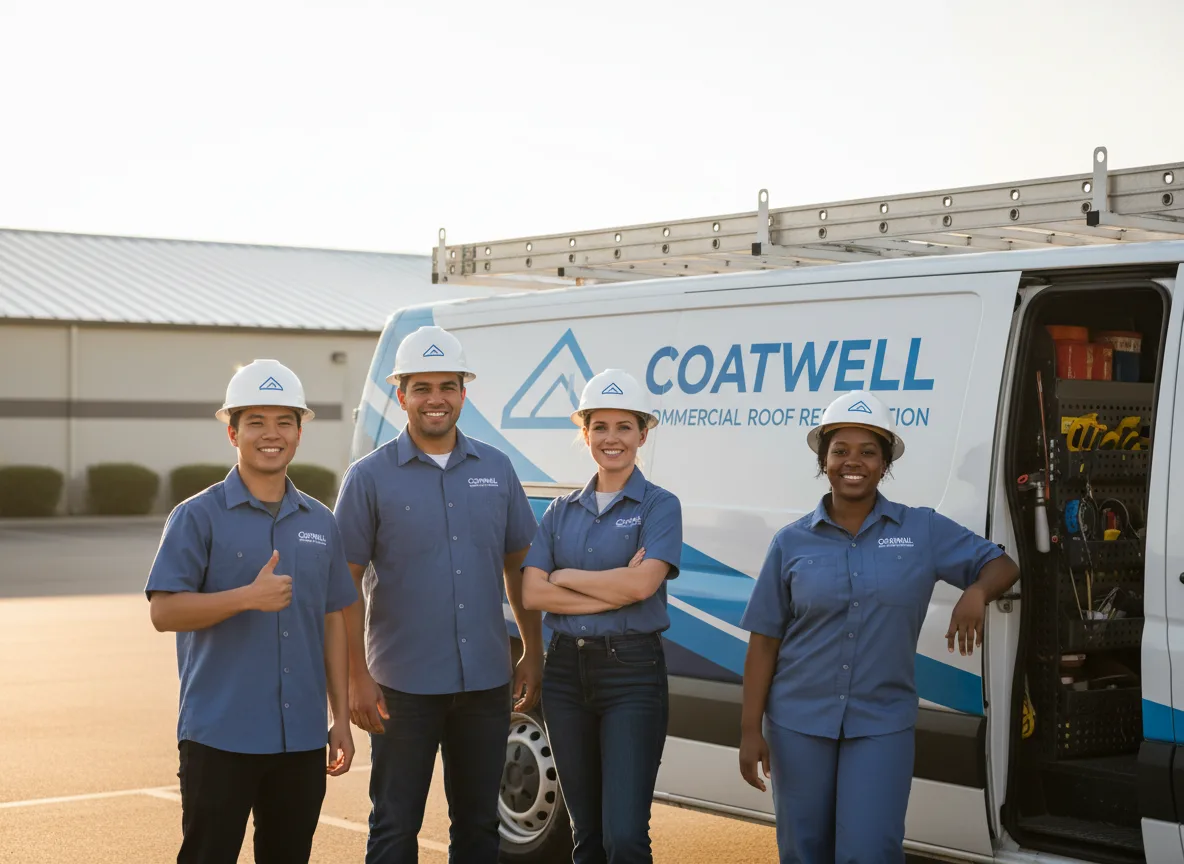 Commercial roof coating company in Seville, FL